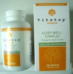 VITATOP - SLEEP WELL - COMPLEX - 3-Monatsvorrat - Entspannung und Schlaf