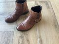 Damen Stiefelette Gr. 37 Tamaris cognacfarben