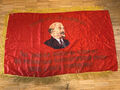 Propaganda Sowjetunion UDSSR CCCP Lenin Banner Fahne Flagge