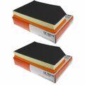 2x MAHLE / KNECHT Luftfilter LX 1591/9 Air Filter