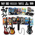 Nintendo Wii BAND Party 🎉 Spiele, Gitarre 🎸 und Mikro 🎤 Micro Auswahl 🔈🎵