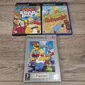 The Simpsons Ps2 Bundle - Hit & Run, Skateboarding, Road Rage - Discs beschädigt 