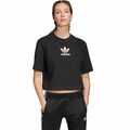 adidas Originals Premium Logo Tee Damen-T-Shirt Bauchfrei Kurzes Top Cropped NEU