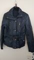 Kunstlederjacke Jacke dunkelblau Gr.S Newage