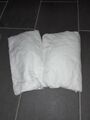 2x IKEA KNOPPA Spannbetttuch weiß, Baumwolle 90x200x30 cm