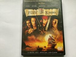 Der Fluch der Karibik DVD mit Johnny Depp,  Orlando Bloom, Geoffrey Rush—121