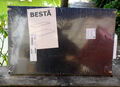 Ikea Besta 402.955.28 - schwarzes Regalbrett - 56 x 36 cm