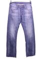 Mustang Boston Bootleg Herren Jeans W30 L34 Denim blau slim fit low waist JH2-30