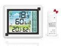 LCD Funk Wetterstation mit Außensenor Digital Thermometer Hygrometer Weather