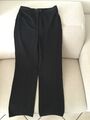 Pitts Pants Hose schwarz Busines Party Gr.40 weit gerader Schnitt mit Strass