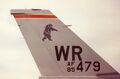 F-16C TAIL, 527th AGGRESSORS PHOTO.