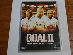 Goal II 2 Der Traum ist Real! Fußball Film deutsch DVD Video  FSK 12 PAL