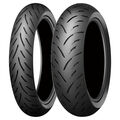 PAAR MOTORRADREIFEN DUNLOP 120/70ZR17 (58W) + 180/55ZR17 (73W) GPR300