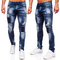 Hose Jeans Denim Freizeithose Men Casual Motiv Clubwear Herren Mix BOLF Party