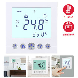 Raumthermostat digital Raumtemperaturregler LCD Raumregler 230 V Fußbodenheizung