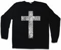 CHRISTIAN CROSS II LANGARM T-SHIRT Jesus Messiah Messias God christliches Kreuz