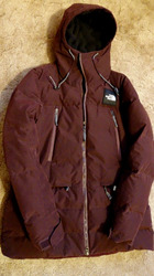 The North Face Daunenmantel Jacke Mantel Gr. L/Bordeaux-toll warm !