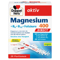👌 Doppelherz Magnesium 400 DIRECT B6 +B12 Folsäure Direkt  3x20 Portionen