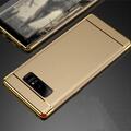 Hybrid Schutzhülle Handy Cover Hard Case Handy Hülle Schutz Tasche Gold Schale