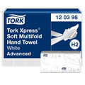 Tork Xpress Weiche Multifold-Handtücher Weiß H2, Advanced-Qualität, 2-Lagig, Zic