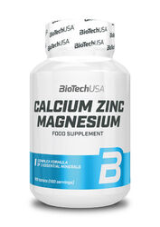 BioTechUSA - Calcium Zinc Magnesium - 100 Tabletten