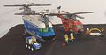 Lego City - Polizei & Feuerwehr Hubschrauber aus den Set 4439 & 60010