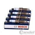 4xBOSCH ZÜNDKERZEN 0 242 236 633 passend für FORD KA MONDEO 4 FIESTA 5 FOCUS 2 3