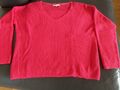 Tommy Hilfiger Pullover rot Baumwolle Gr L