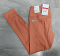 Nike Epic Damen-Leggings Mid-Rise Tasche Laufen Fitnessstudio DRI PASSFORM - Größe LARGE