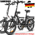 SAMEBIKE 20 Zoll 350W E-Bike Elektrofahrrad Mountainbike Klapprad Citybike 36V