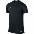 Nike Herren Fußball Sport Fitness Freizeit Trainings Dri Fit Shirt Park Schwarz