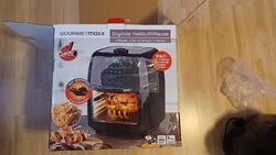 Gourtmetmaxx 1800W Heißluft-Fritteuse-Schwarz(02095)3-mal benutzt TOP Air Fryer