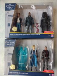 The Thirteenth Doctor Who & Friends & Foe of the Collector Figure Set 13th B&M