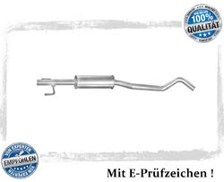 Mittelschalldämpfer für Opel Corsa C 1.2, 1.4 TwinPort GSI Auspuff Mitteltopf