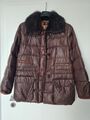 BOGNER ♡ Daunenjacke, Gr. 44 Braun, Echtfell, Steppjacke TOPP! Jacke, Dufflecoat