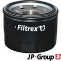 Ölfilter JP GROUP 6118500100 Anschraubfilter für FORTWO SMART 451 330 334 331