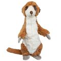 Hundespielzeug Erdmännchen - 40cm - mit Quietscher - Kuscheltier für Hunde 