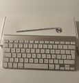 Apple Kabellose Bluetooth Deutsch Tastatur - Silber (MC184D/A)