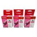 3x Original Canon BCI-3eM Magenta Tintenpatronen - Canon BCI-3 Neu 