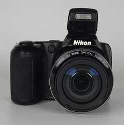 Nikon Coolpix L340 Digitalkamera [20,2 Megapixel - 28-Fach Opt. Zoom]