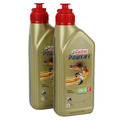 2x Castrol Power 1 Racing 4T 10W-40 1 Liter Motorrad Motoröl