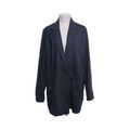 Cecil, Blazer, Größe: XXL, Blau, Viskose/Polyester/Elasthan, Fischgräte #K5V