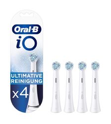 Oral-B iO Ultimative Reinigung Aufsteckbürsten Zahnbürstenaufsatz 4 Stück