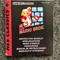 Nintendo Gameboy Advance GBA NES Classics Super Mario Bros. Anleitung Deutsch