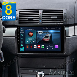 Für BMW E46 3er 316 318 320 8 Kern 6+64 Android 13 Autoradio 9" GPS Navi CarPlay