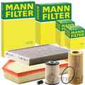 MANN FILTER FILTERSET passend für VOLVO S80 II V70 III XC60 I XC70 II 2.4 d