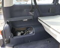 VW T4 Verkleidung Abdeckung Seite hinten links Multivan blau lagune