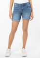 SUBLEVEL Damen Stretch Jeans Bermuda-Shorts - Bequeme Kurze Hose im Used-Look