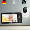 GHB Babyphone mit Kamera 5 Zoll 720P HD IPS-Display Babyphone Kamera VOX-Modus G