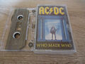 AC/DC Who made who Tape Musikkassette MC